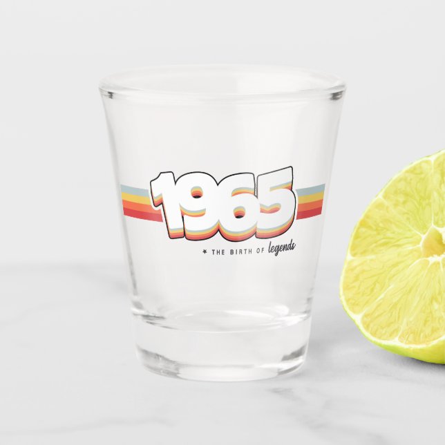 Verre A Shot 1965 The birth of legends (Devant)