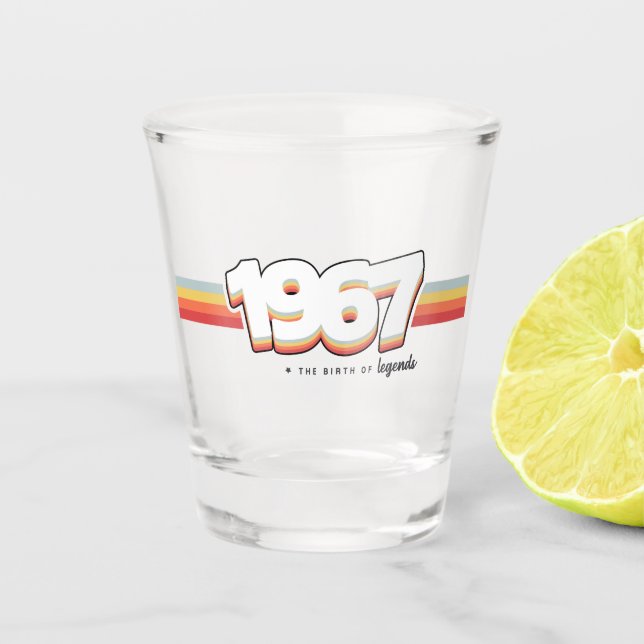 Verre A Shot 1967 The birth of legends (Devant)