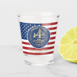 Verre A Shot 2026 Custom Message USA 250 Years Commemorative