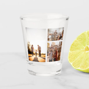 Verre A Shot 3 Collage photo personnalisé