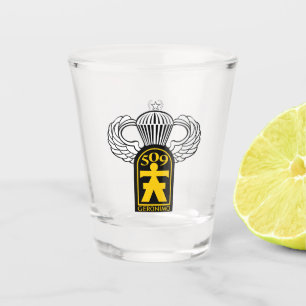 Verre A Shot 509e aéroporté avec ailes de saut