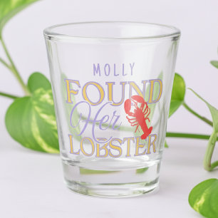 Verre A Shot A Trouvé Son Homard – Cute Engagement ou Mariage 