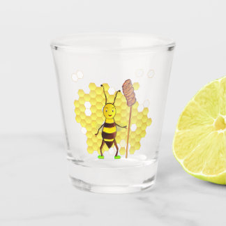 Verre A Shot abeille miel