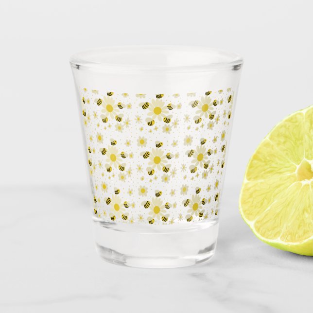 Verre A Shot Abeilles (Devant)