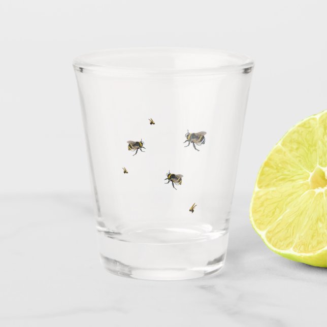 Verre A Shot Abeilles (Devant)