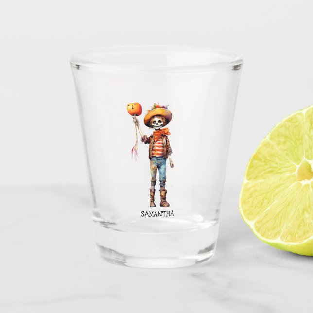 Verre A Shot Adorable Kid Zombie - Jolie Halloween (3) (Devant)
