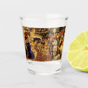 Verre A Shot Adoration des Mages par Gentile da Fabriano