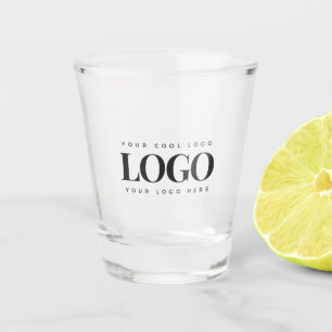 Verre A Shot Ajouter votre logo commercial Rectangle Simple Min
