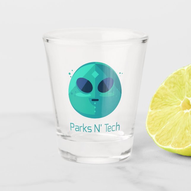 Verre A Shot Alien de technologie de N de parcs (Devant)