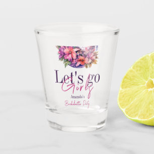 Verre A Shot Allons-y les Filles Dernière Disco Rose Enterremen