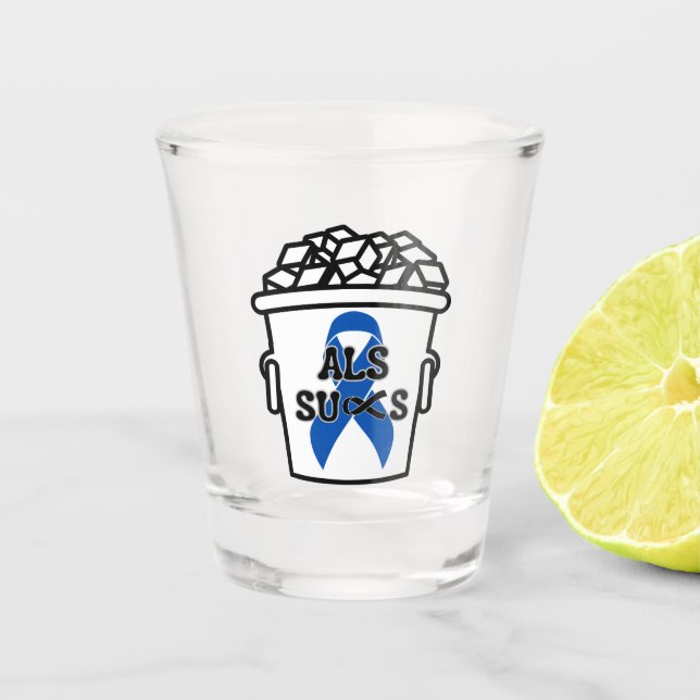 Verre A Shot ALS Sucks (Devant)