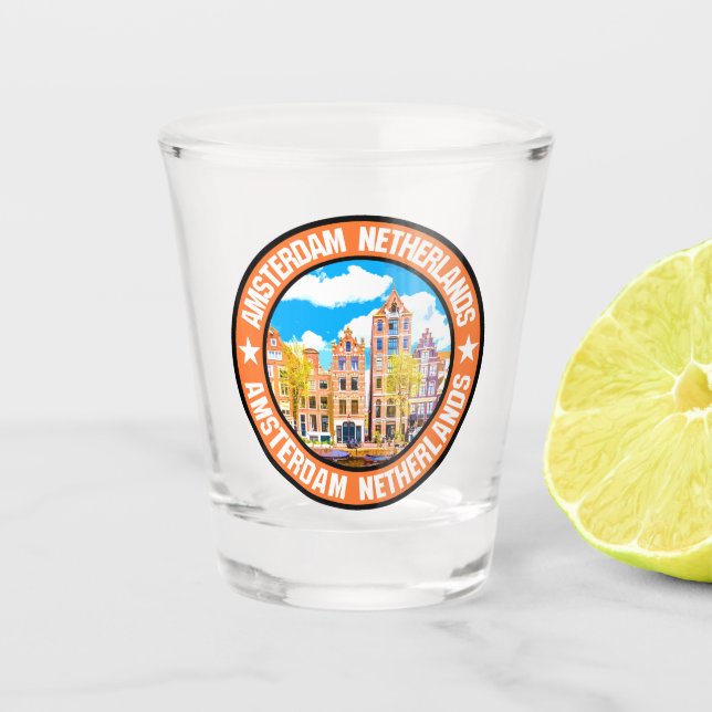 Verre A Shot Amsterdam (Devant)