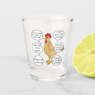 Verre A Shot Amusante mère au conseil MoM