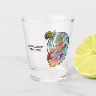 Verre A Shot Ananas de navigation de texte personnalisé