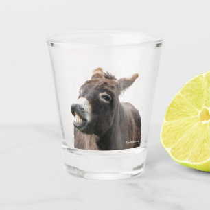 Verre A Shot Âne froissant