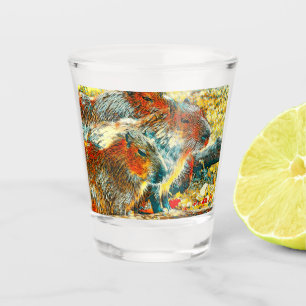 Verre A Shot AnimalArt_Capybara_005