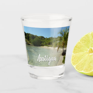 Verre A Shot Antiguan Beach Beautiful Tropical Landscape