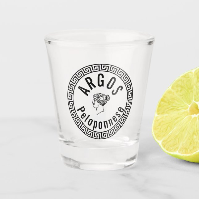 Verre A Shot Argos - Péloponnèse (Grèce) (Devant)