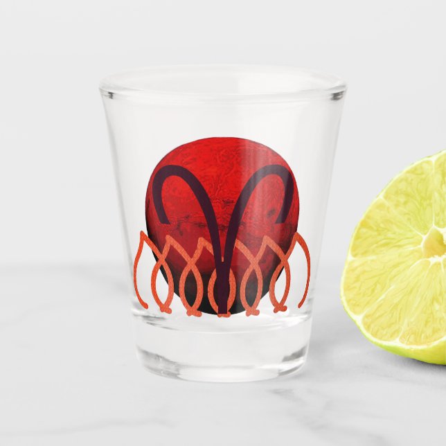 Verre A Shot Aries Shot Glass (Devant)