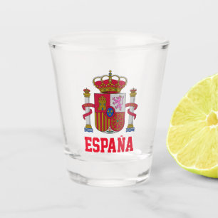 Verre A Shot Armoiries de l'ESPAGNE