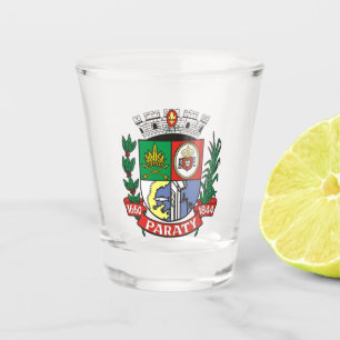 Verre A Shot Armoiries de Paraty, Brésil