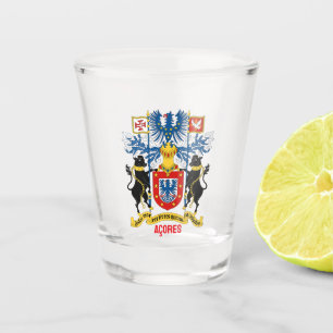 Verre A Shot Armoiries des Açores