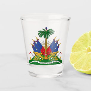 Verre A Shot Armoiries haïtiennes (Haïti)