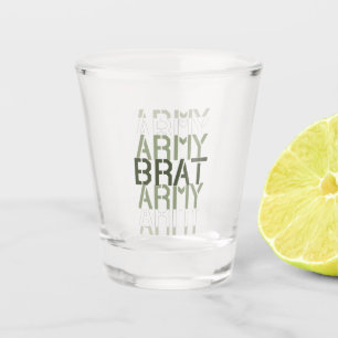 Verre A Shot Army Brat