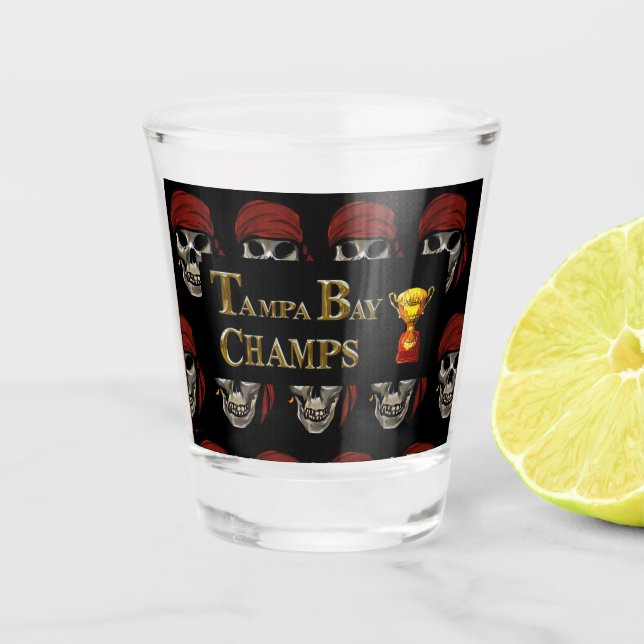 VERRE A SHOT ART SKULL (Devant)