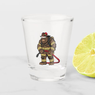 Verre A Shot Artiste de tatouage de bonhomme de neige Noël 2026