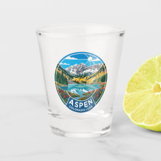 Verre A Shot Aspen Colorado États-Unis
