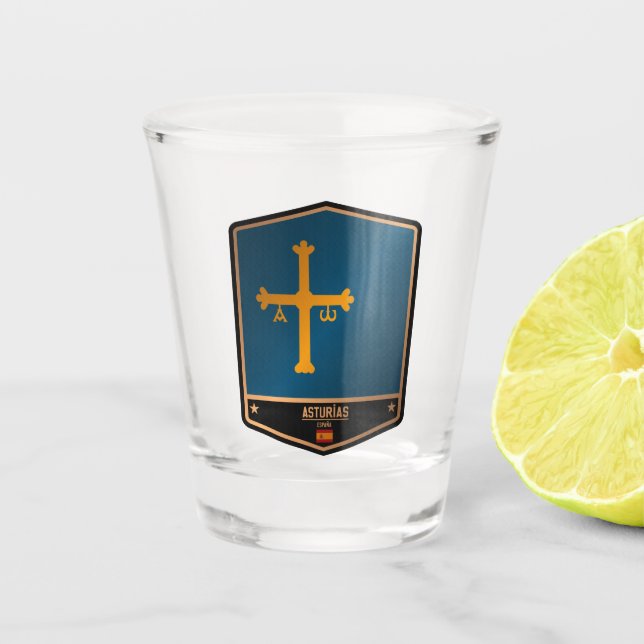 Verre A Shot Asturies (Devant)