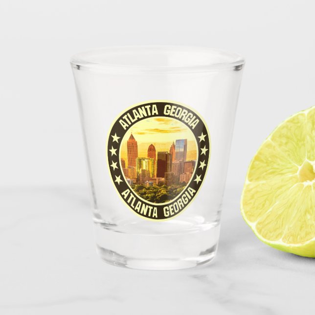 Verre A Shot Atlanta Géorgie (Devant)