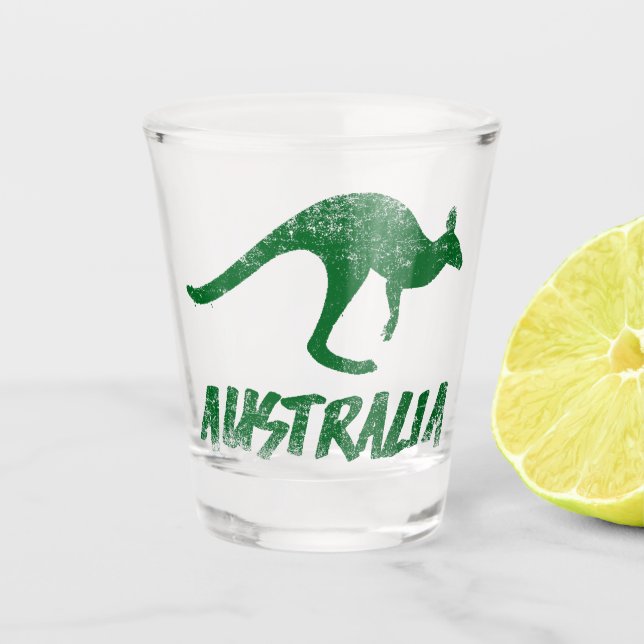 Verre A Shot Australie (Devant)