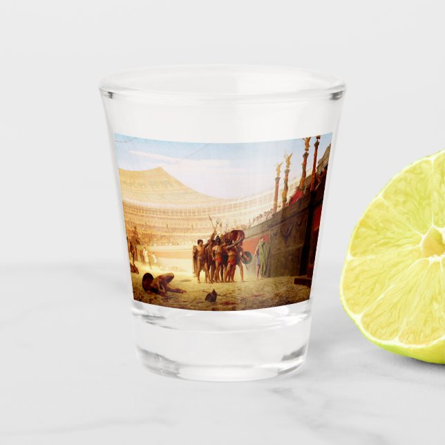 Verre A Shot Ave Caesar de Jean-Leon Gerome (Devant)