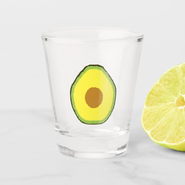Verre A Shot Avocado (Devant)