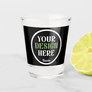 Verre A Shot baiser personnalisé, unique, élégant et minimalist