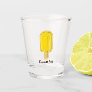 Verre A Shot Bâton à crème glacée citron