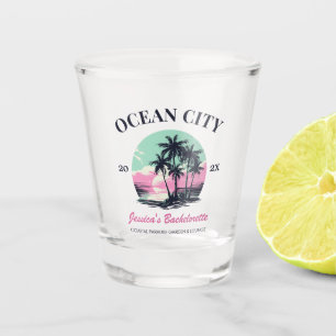 Verre A Shot Beach Bachelorette Party Favoriser Bridesmaid Cade