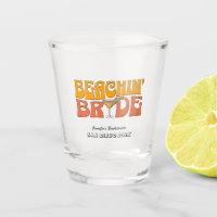 Beach Bachelorette Party Retro Beachin Bride