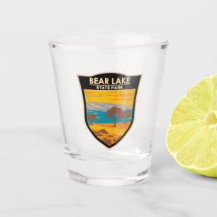 Verre A Shot Bear Lake State Park Utah Vintage