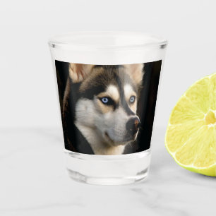 Verre A Shot Beau Oreiller Husky Lrow