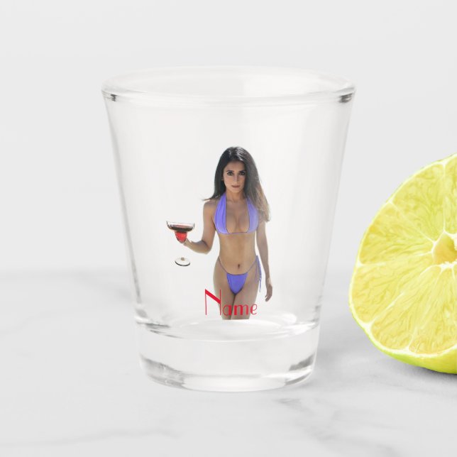 Verre A Shot Bikini brun beauté Thunder_Cove (Devant)