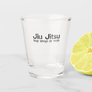 Verre A Shot BJJ Jiu Jitsu Brésil Martial Arts Tap Snap Snap ou