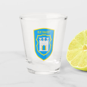 Verre A Shot Blason de Jytomyr - UKRAINE