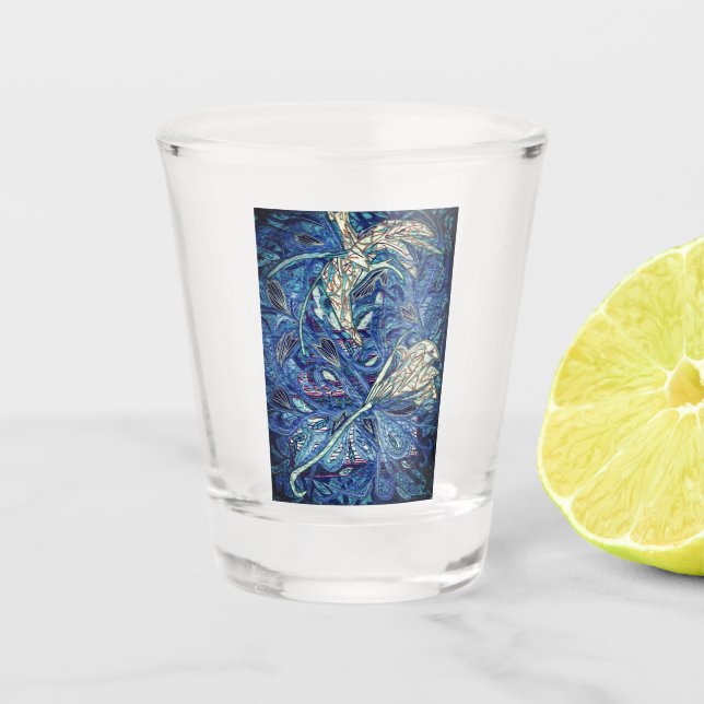 Verre A Shot Blue cake (Devant)