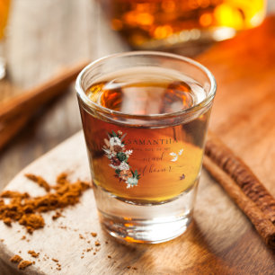 Verre A Shot Boho Automne Seras-tu ma demoiselle d'honneur