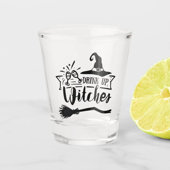 Verre A Shot Boire des sorcières (Devant)