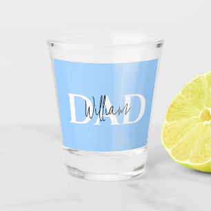 Verre A Shot Bold Pastel DAD   Cadeau de la Fête des Pères