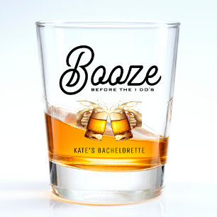 Verre A Shot Booze Before I Do's Bachelor Bachelorette Party